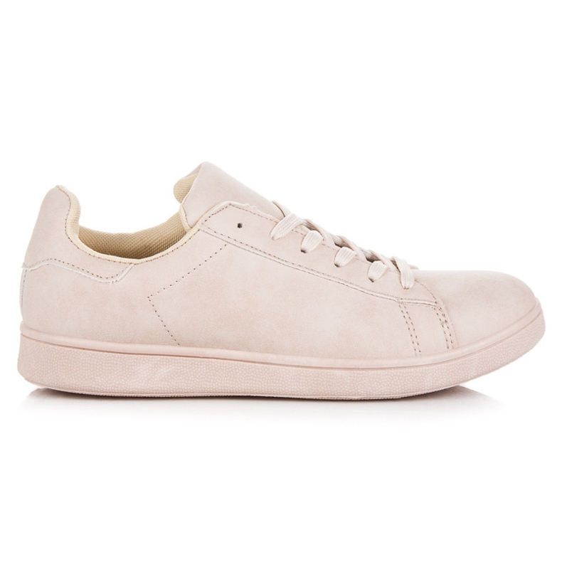 Beige sneakers för kvinnor