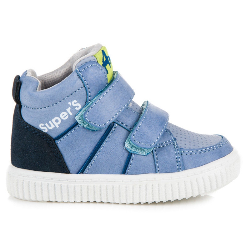 American Club Amerikanska klubbskor ovanför ankeln blå