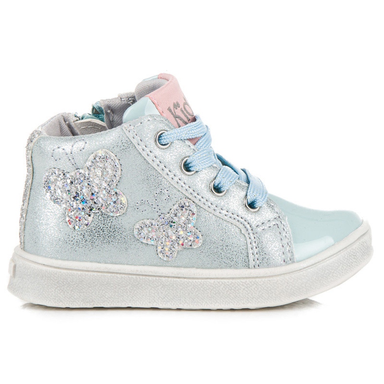 American Club Sneakers Med Fjärilar blå