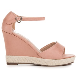 Seastar Sandaler i mocka rosa