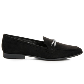 Vices Loafers i mocka svart