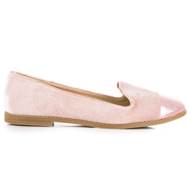 W.S. Shoes Rosa velourballerinor