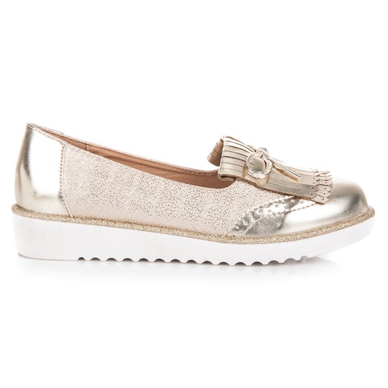 Vices Mockasiner på lastplattformen gul