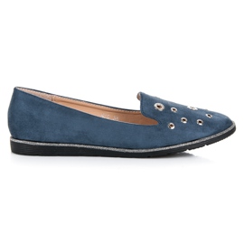 Bestelle Mocka herrar blå