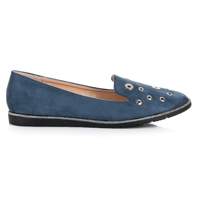 Bestelle Mocka herrar blå