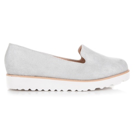 Seastar Slip-on platåskor grå