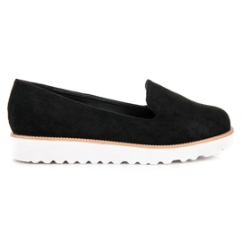 Seastar Slip-on platåskor svart