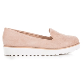Seastar Slip-on platåskor rosa