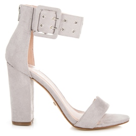 Seastar Rocksandaler med dragkedja grå