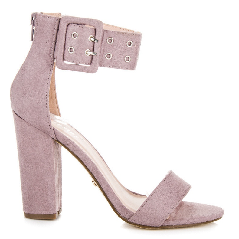 Seastar Rocksandaler med dragkedja violett