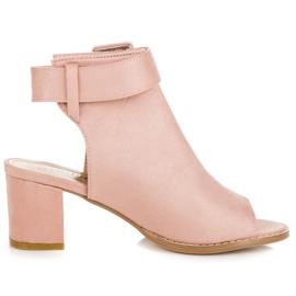 Seastar Rosa peep toe stövlar