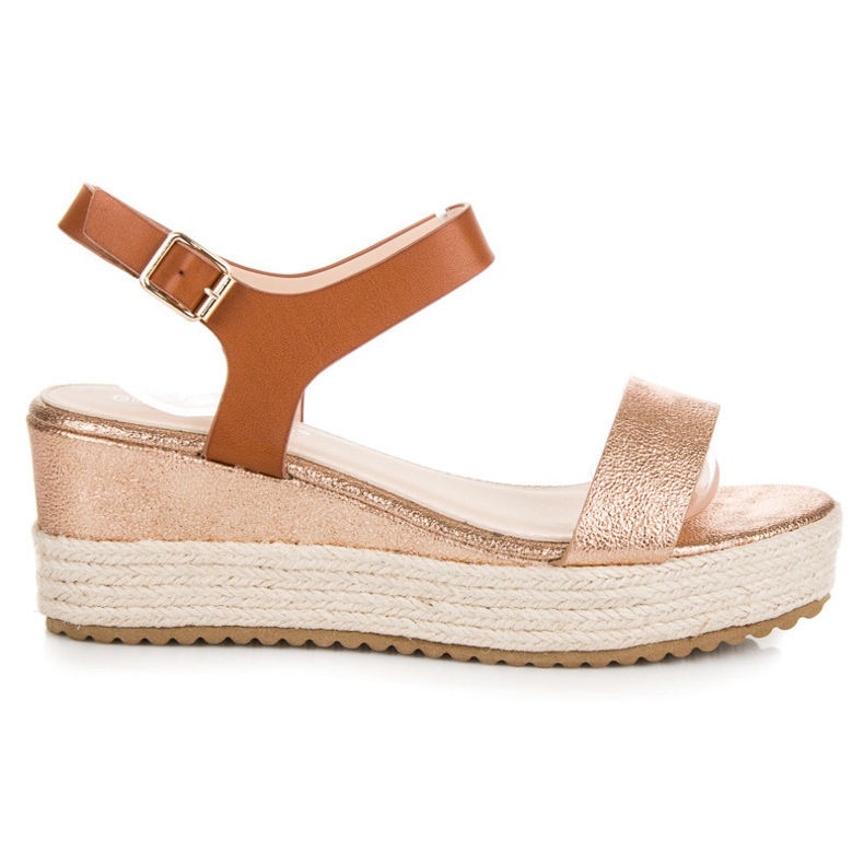 Seastar Wedge espadrillesandaler rosa