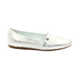 Badura 6352 silverskor för kvinnor silver-