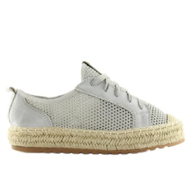 Grå espadrilles sneakers BB06P Grå