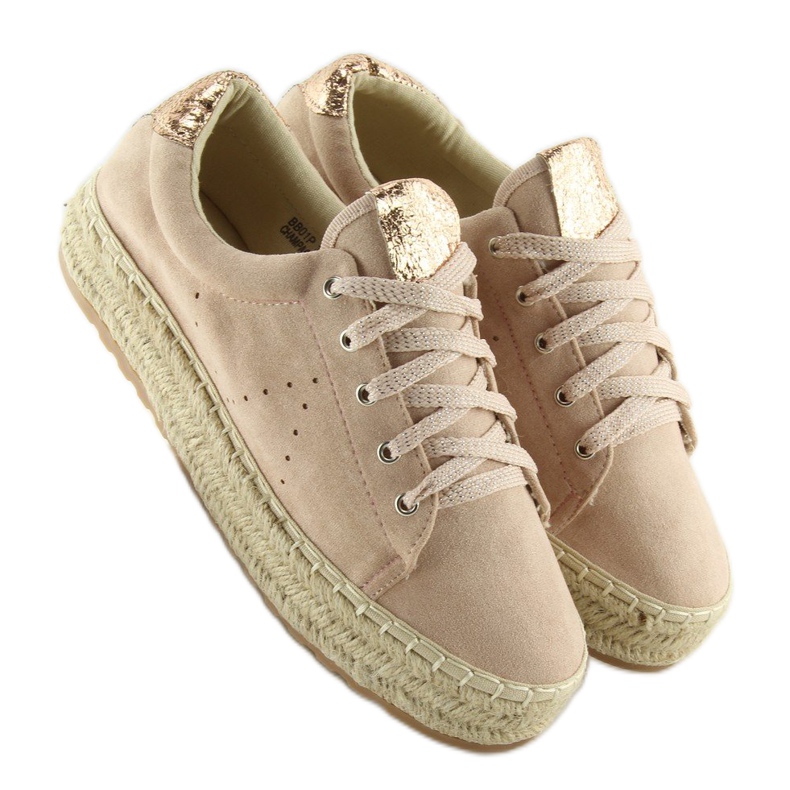 Rosa BB01P Champagne espadrilles sneakers
