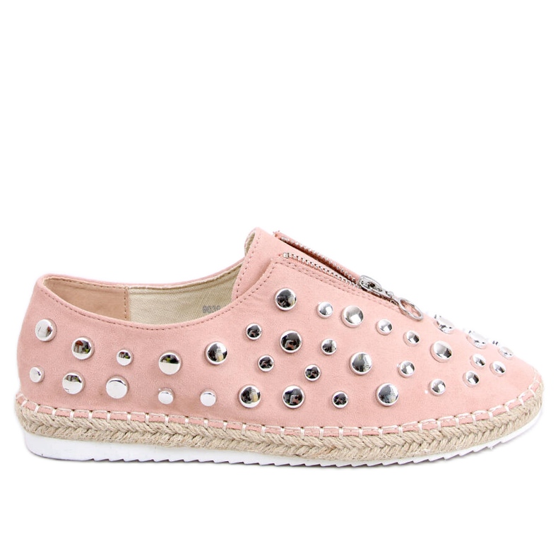 Espadriller med rosa dubbar 9039-28 Rosa