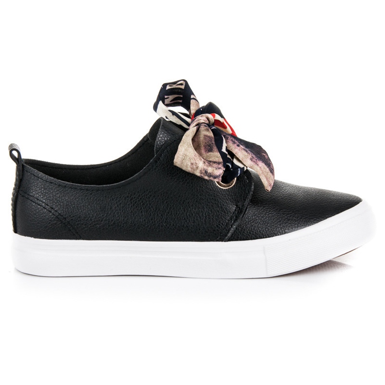 Seastar Snygga sneakers bundna med ett band svart