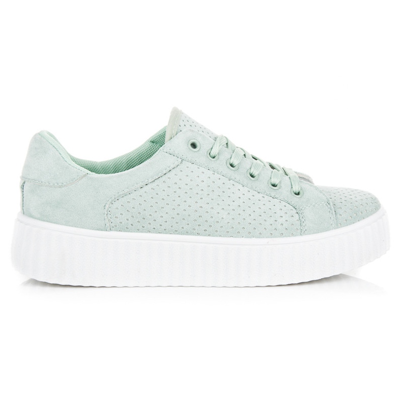 Seastar Mocka sneakers på plattformen grön