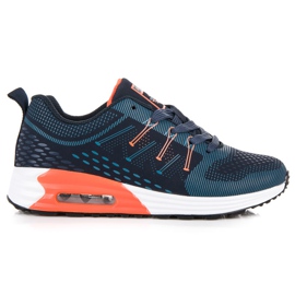 Ax Boxing Bekväma sportskor blå