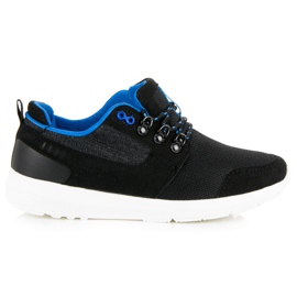 Ax Boxing Bundet herreskor svart