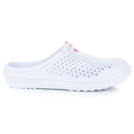 American Club Amerikanska klubbtofflor vit