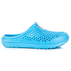 American Club tofflor blå