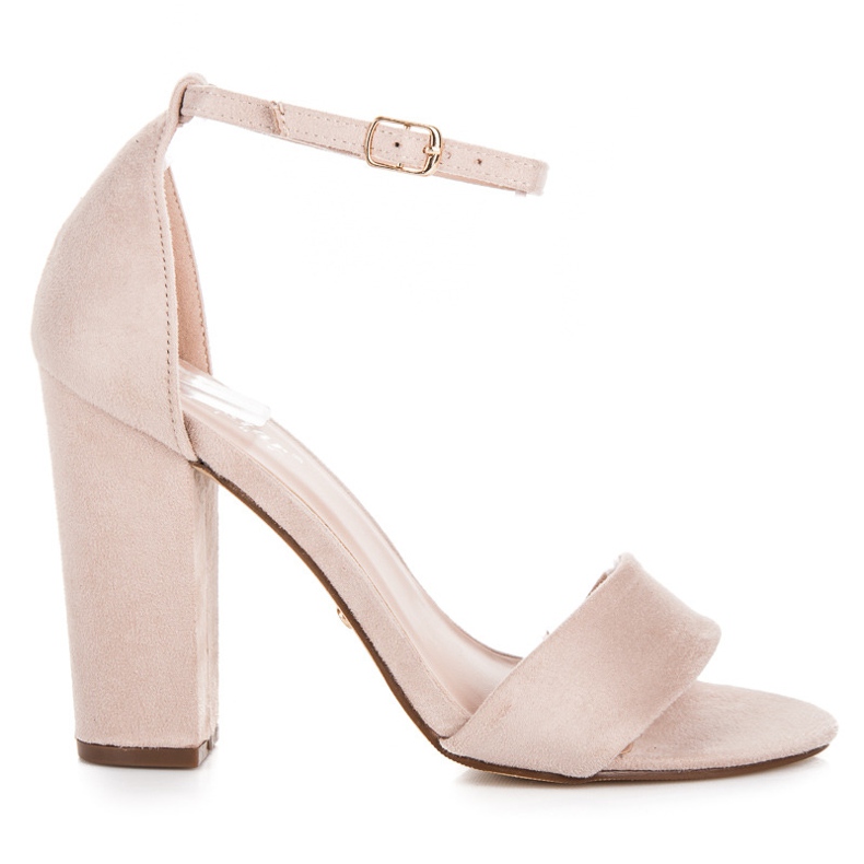 Seastar Mockasandaler på en stolpe brun