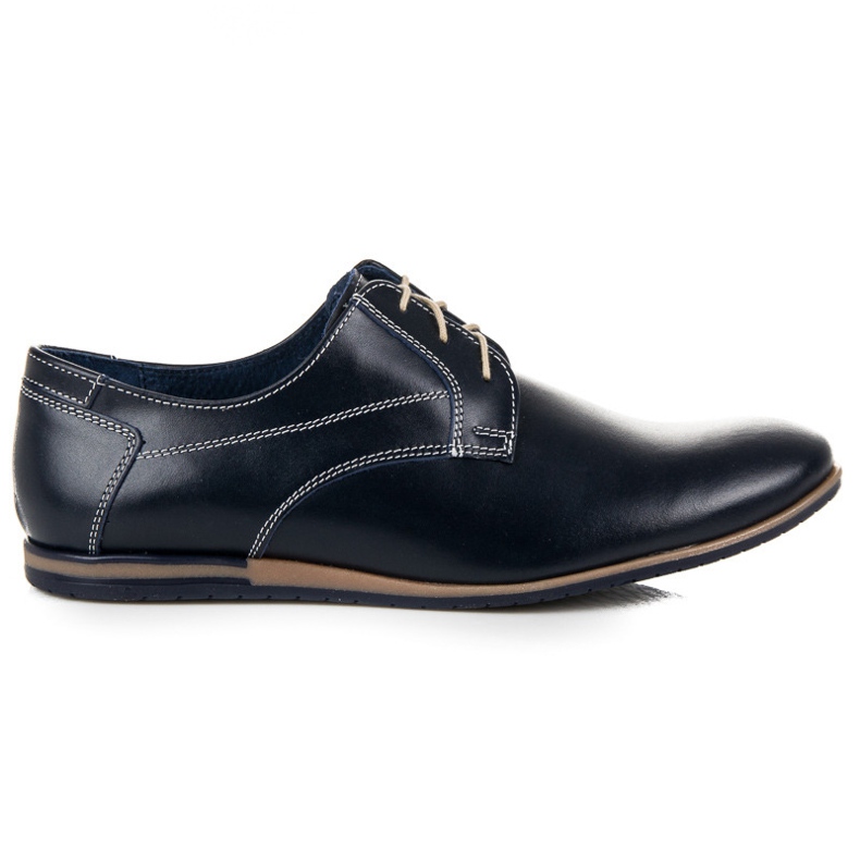 Tillfälliga luccaskor marinblå