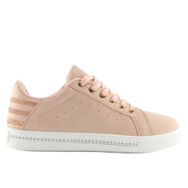 Rosa damsneakers SU09p Rosa