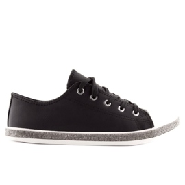Svarta damsneakers BM1950 Svart