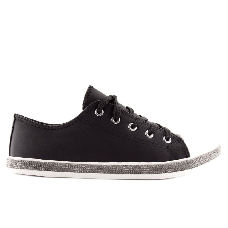 Svarta damsneakers BM1950 Svart