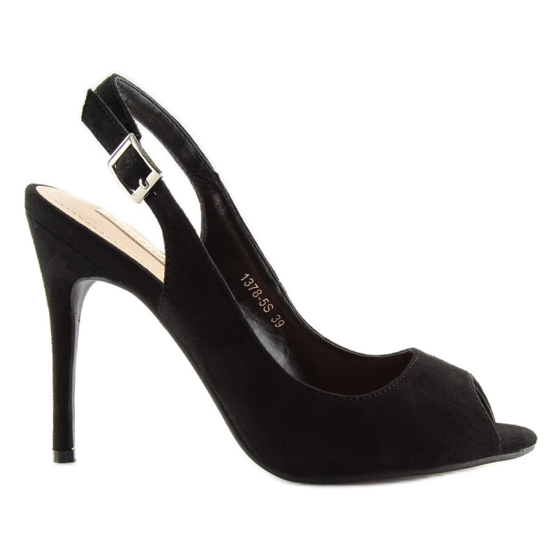 Pumpar på en stift svart svart