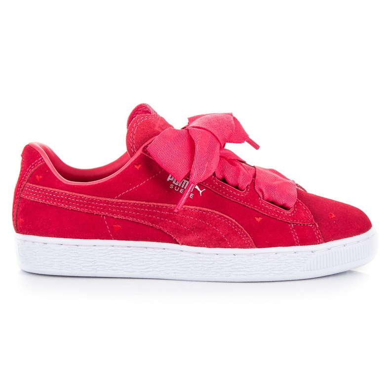 Puma mocka hjärta valentine jr rosa