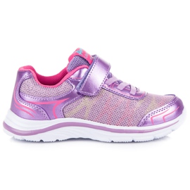 American Club Lila amerikanska sneakers purpur