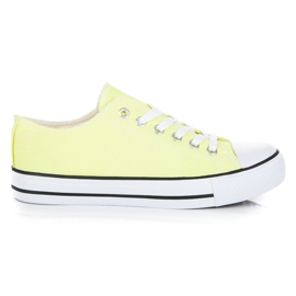 Fgm Paris Klassiska neon sneakers gul