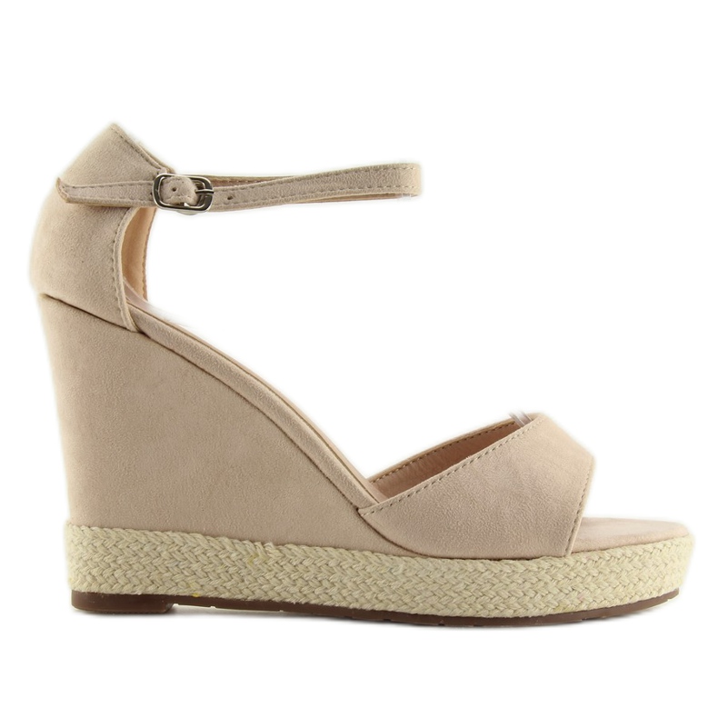 Kilsandaler beige beige espadrillor