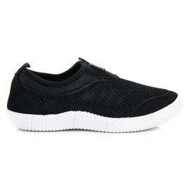 Seastar Slip-on sportskor svart