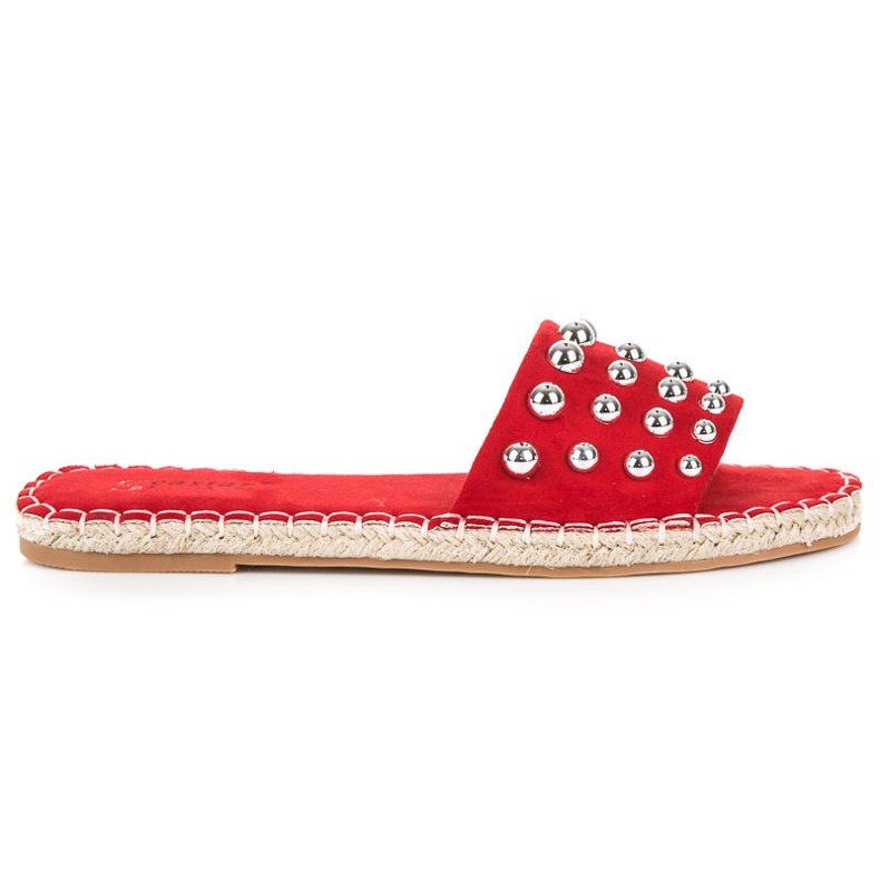 Seastar Mocka espadrilles flipflops röd