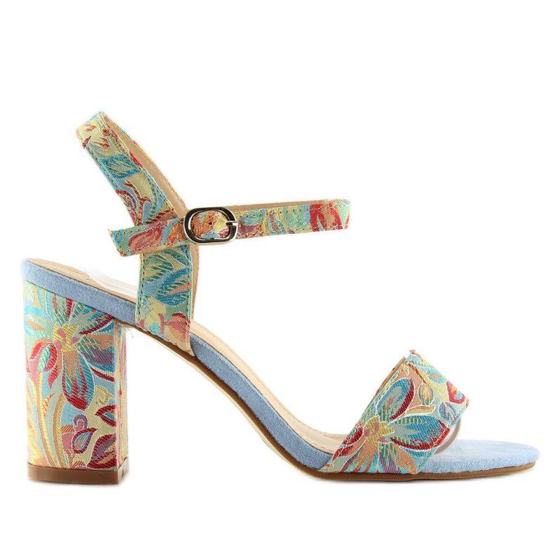 Orientalisk blå sandaler LT92 blå