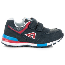 American Club Amerikanska velcro sneakers blå