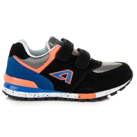 American Club Amerikanska velcro sneakers svart