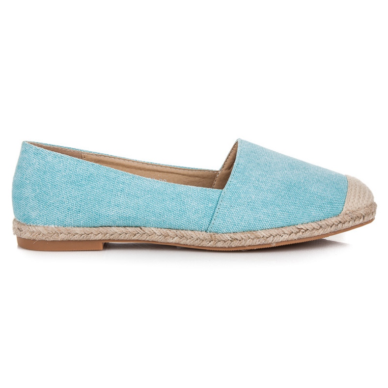 Bestelle Espadrillos med glitter blå