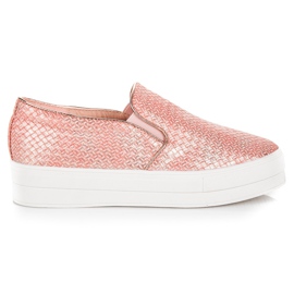 Seastar Sneakers på plattformen rosa