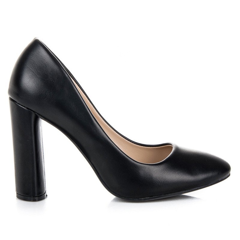Svarta klassiska pumps