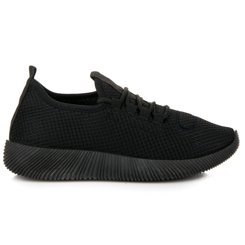 Svarta slip-on sneakers