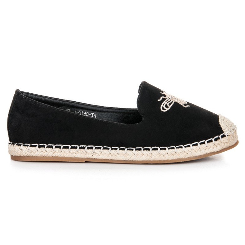 Bestelle Slip-on espadrillor svart