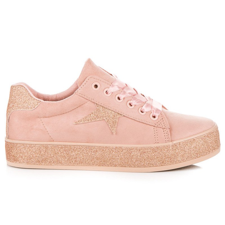 Mckeylor glitter sneakers rosa