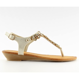 Flipflops guld 9-59 guld gyllene