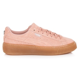 Puma mocka plattformsjuvel jr rosa