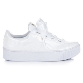 Puma Vikky Platform Ribbon P vit